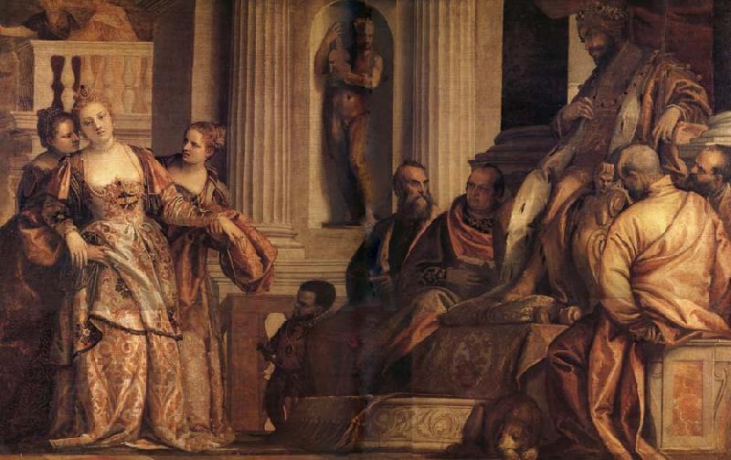 Paolo Veronese L'evanouissement d'Esther China oil painting art